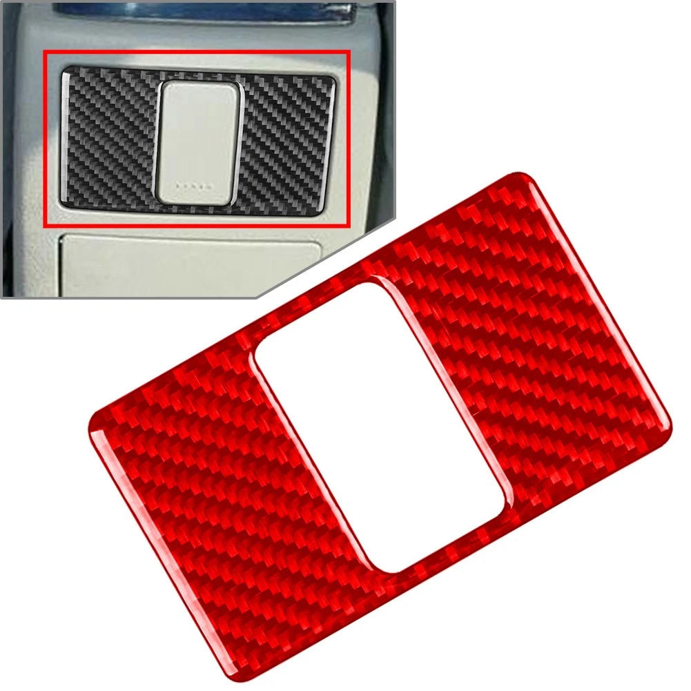 Rear Power Outlet Panel Cover Trim For Volkswagen Passat B5 2001-2005 Red