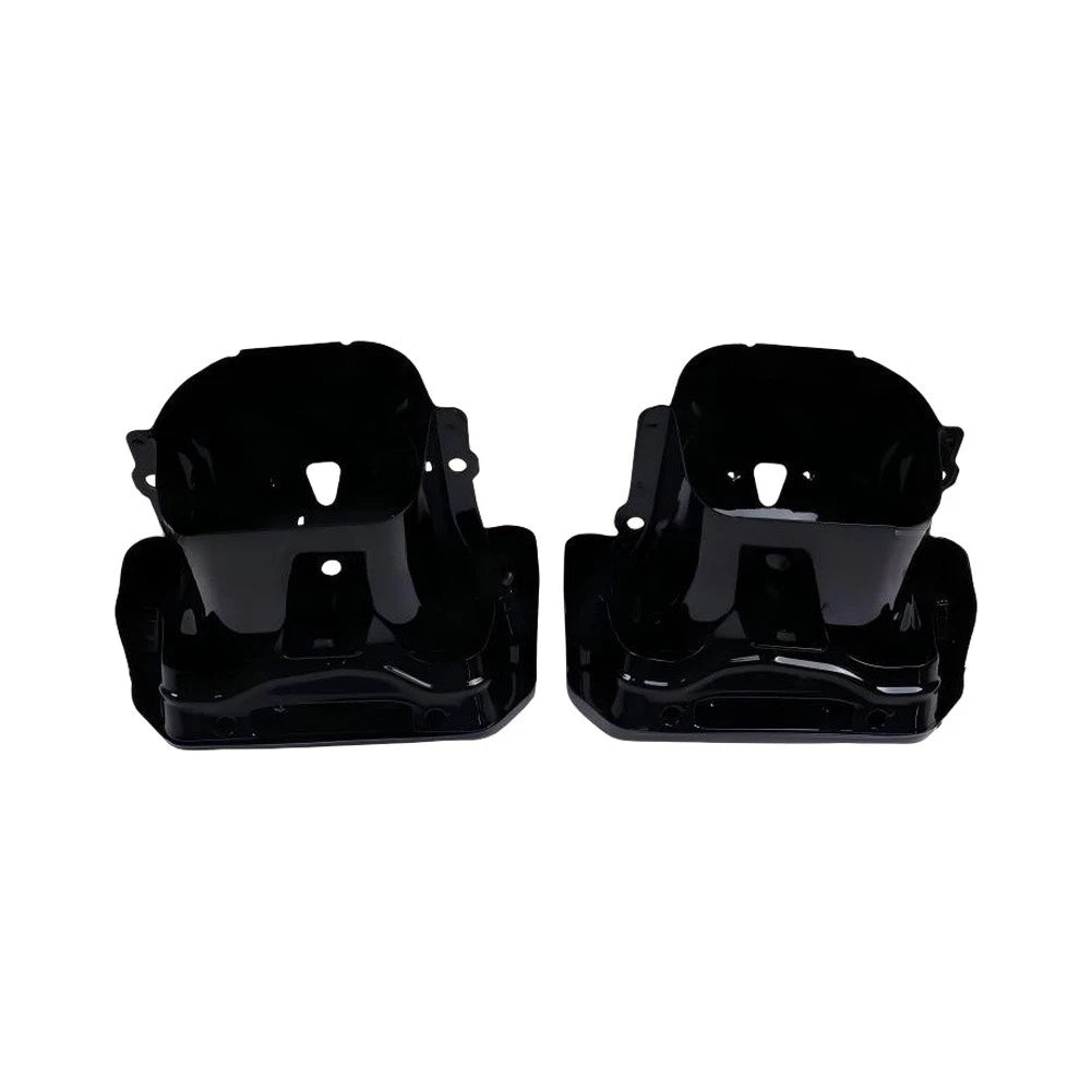 Exhaust Tip Bezels for GMC Sierra 1500 (2019–2024) Black Finish