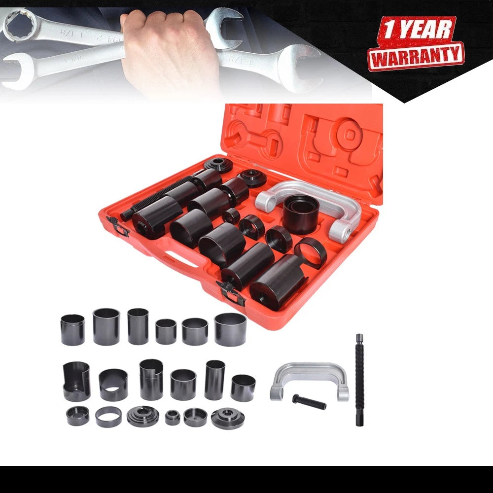 Ball Joint Press Tool Kit for Auto Repair Service (Master Adapter Set)