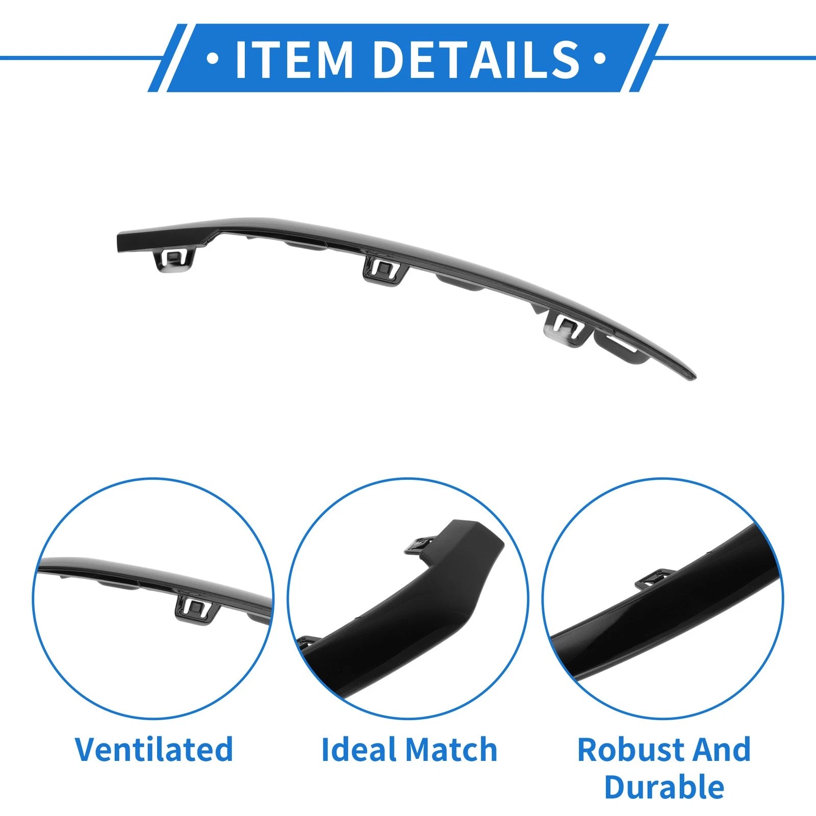 Bumper Grille Trim Garnish for Mercedes-Benz GLC AMG (2017–2022)