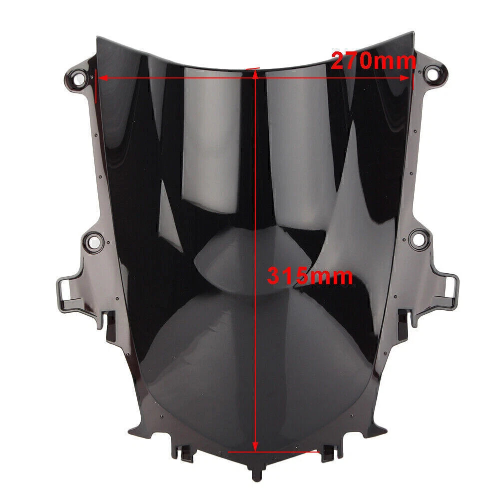 Deep-Iridium Front Windshield for Yamaha YZF-R1 (2015–2017)