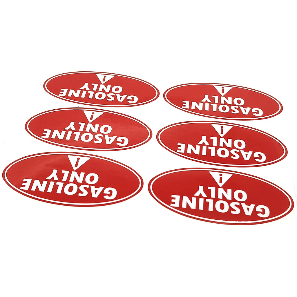 Gas Only Sticker for