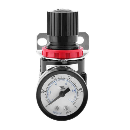 AR2000 Pressure Regulator Knob Gauge for Compressor (0-0.85 Mpa)