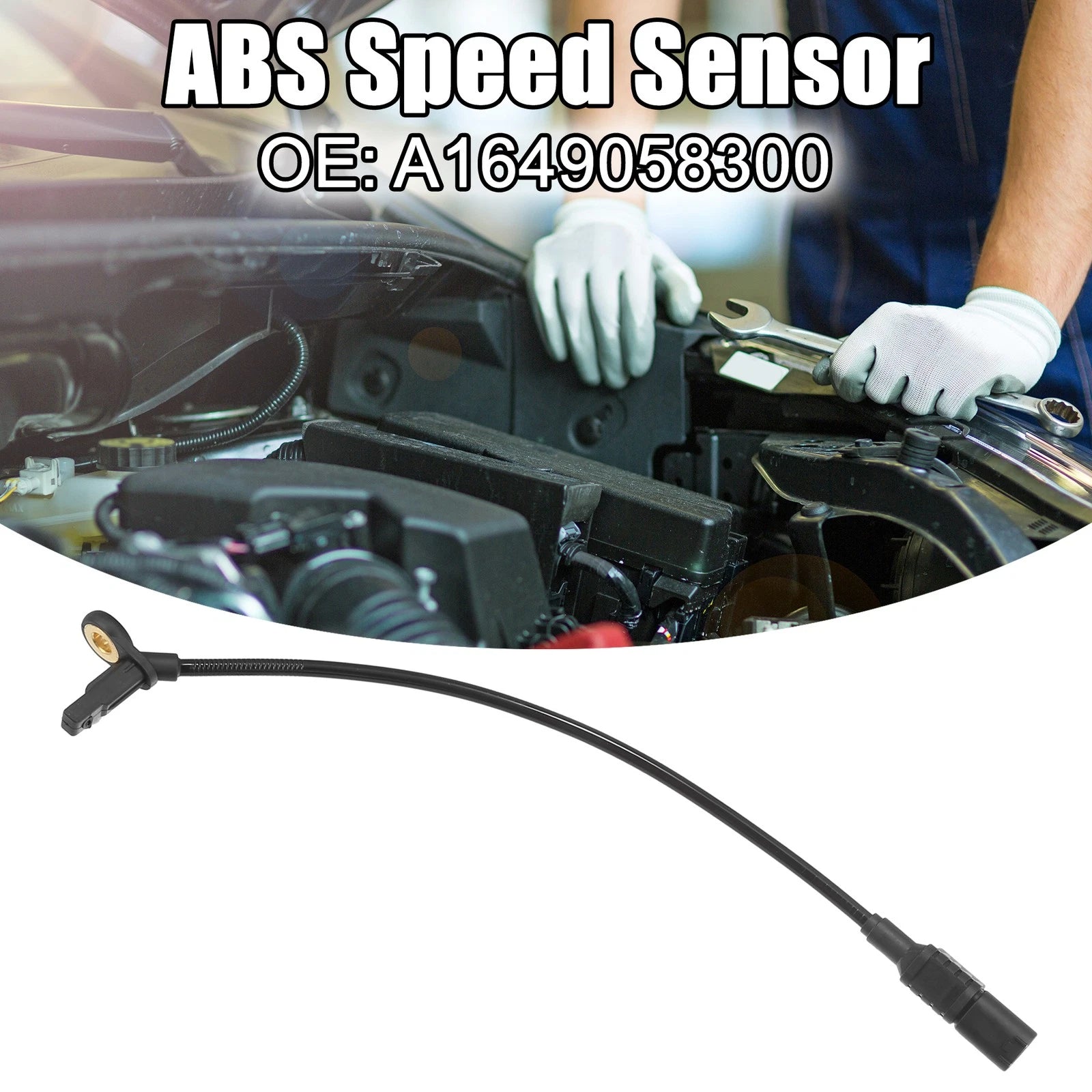 Rear Left Right ABS Sensor Replacement for Mercedes-Benz ML550 (2008–2010)
