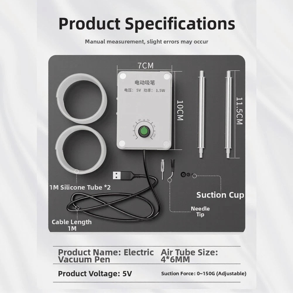 Electric Vacuum Suction Pen for ICs CPUs Small Electronic Components