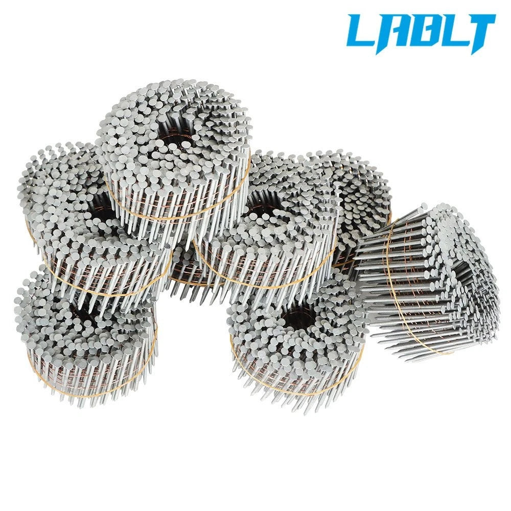Siding Nails 15 Degree Collated Wire Coil Full Round Head for LABLT (3600)
