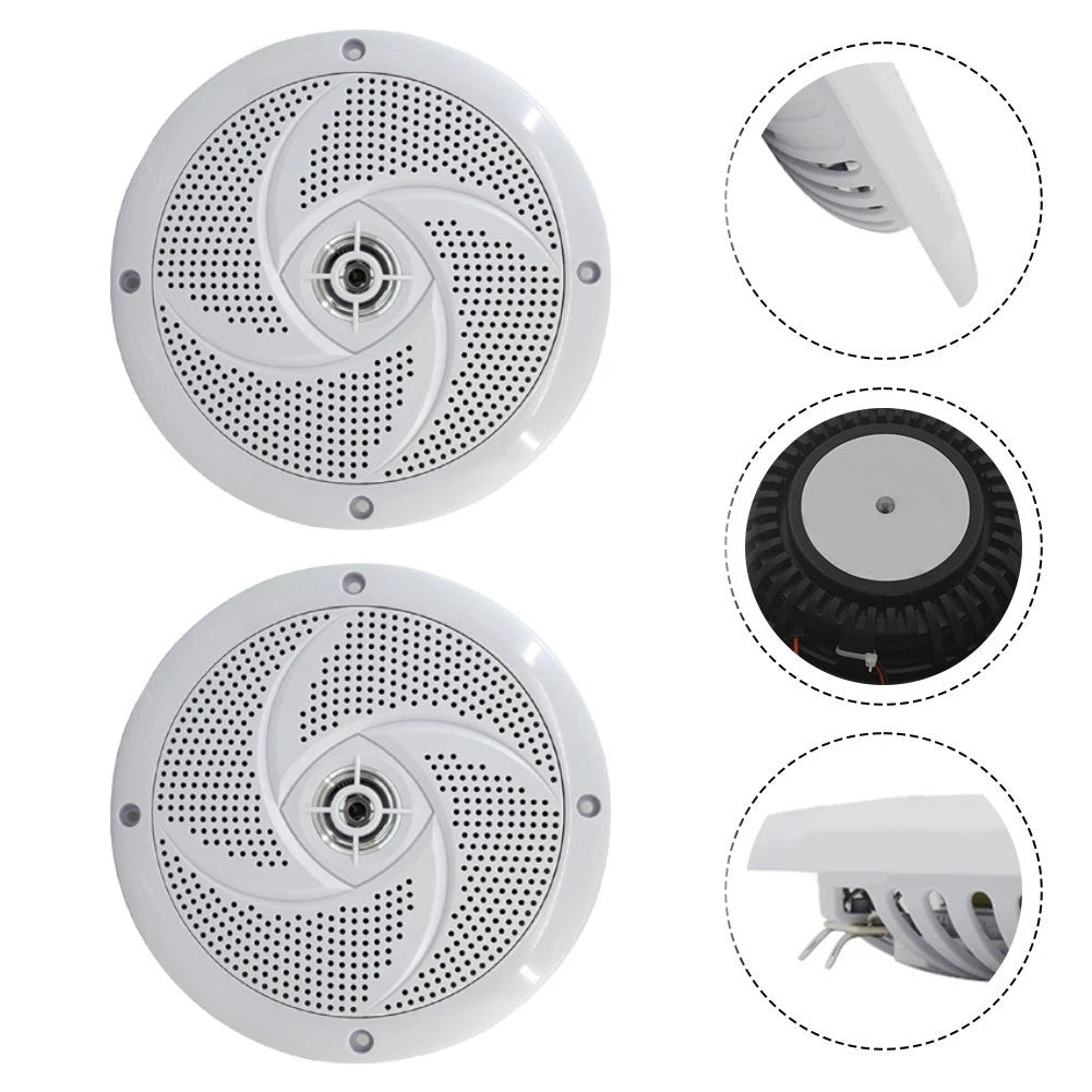 Compact RV Speaker for Outdoor Use (Water Resistant, Easy Installation)