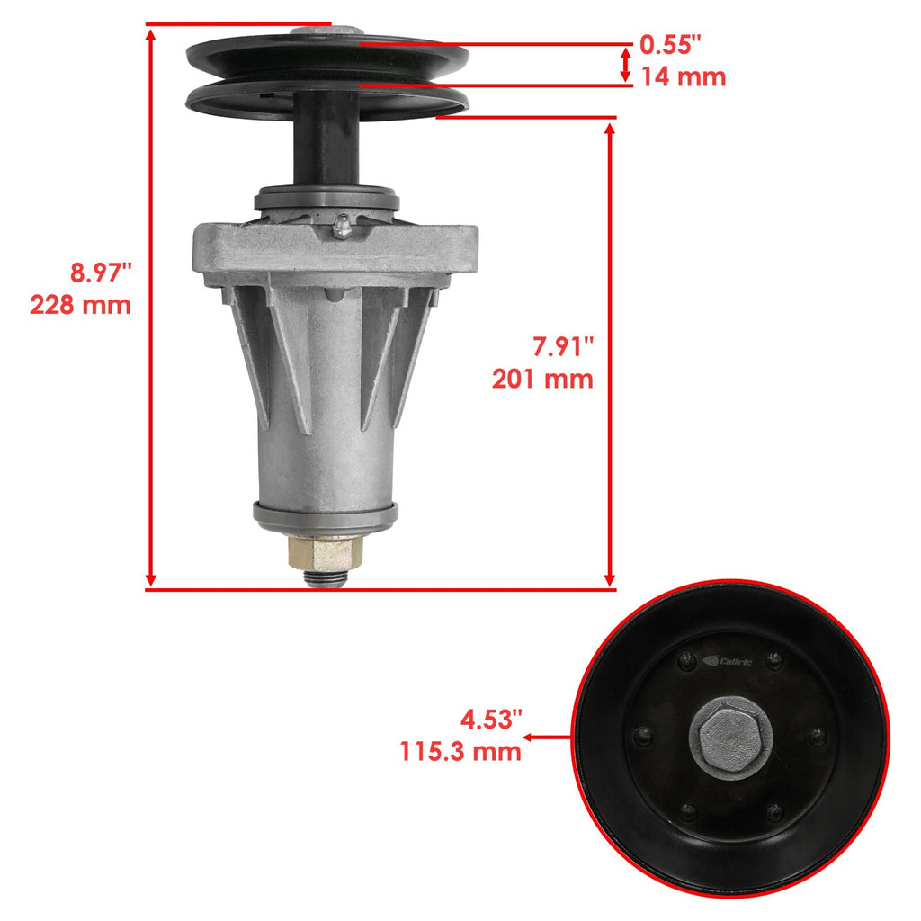 Spindle and Pulley Replacement for MTD Cub Cadet (2010–2020)