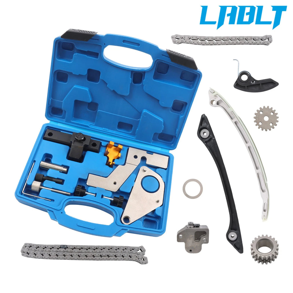 Timing Chain Kit with Tool for Ford Explorer Edge Focus Mustang Taurus (2001–2023)