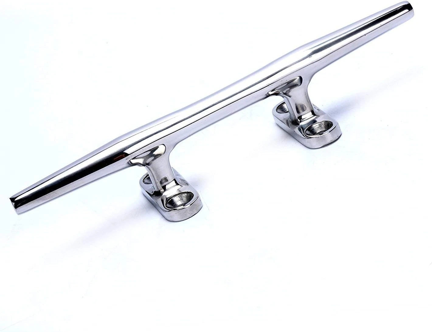 Set of 4 Stainless Steel 6 Inch Rope Cleats for Boat Deck Fittings