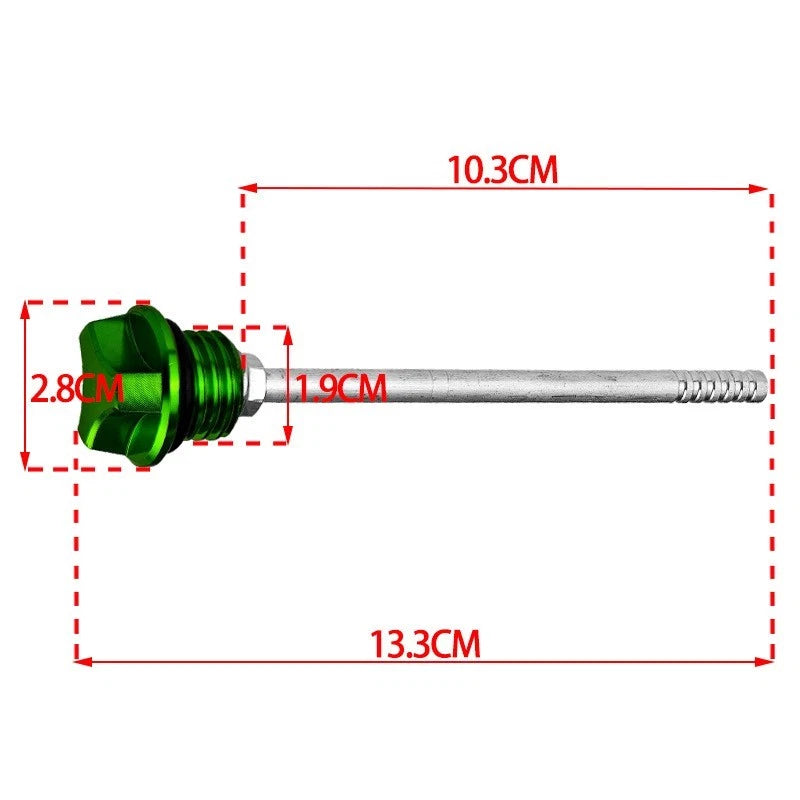 Anti-slip Motorcycle Dipstick for Custom Enthusiasts