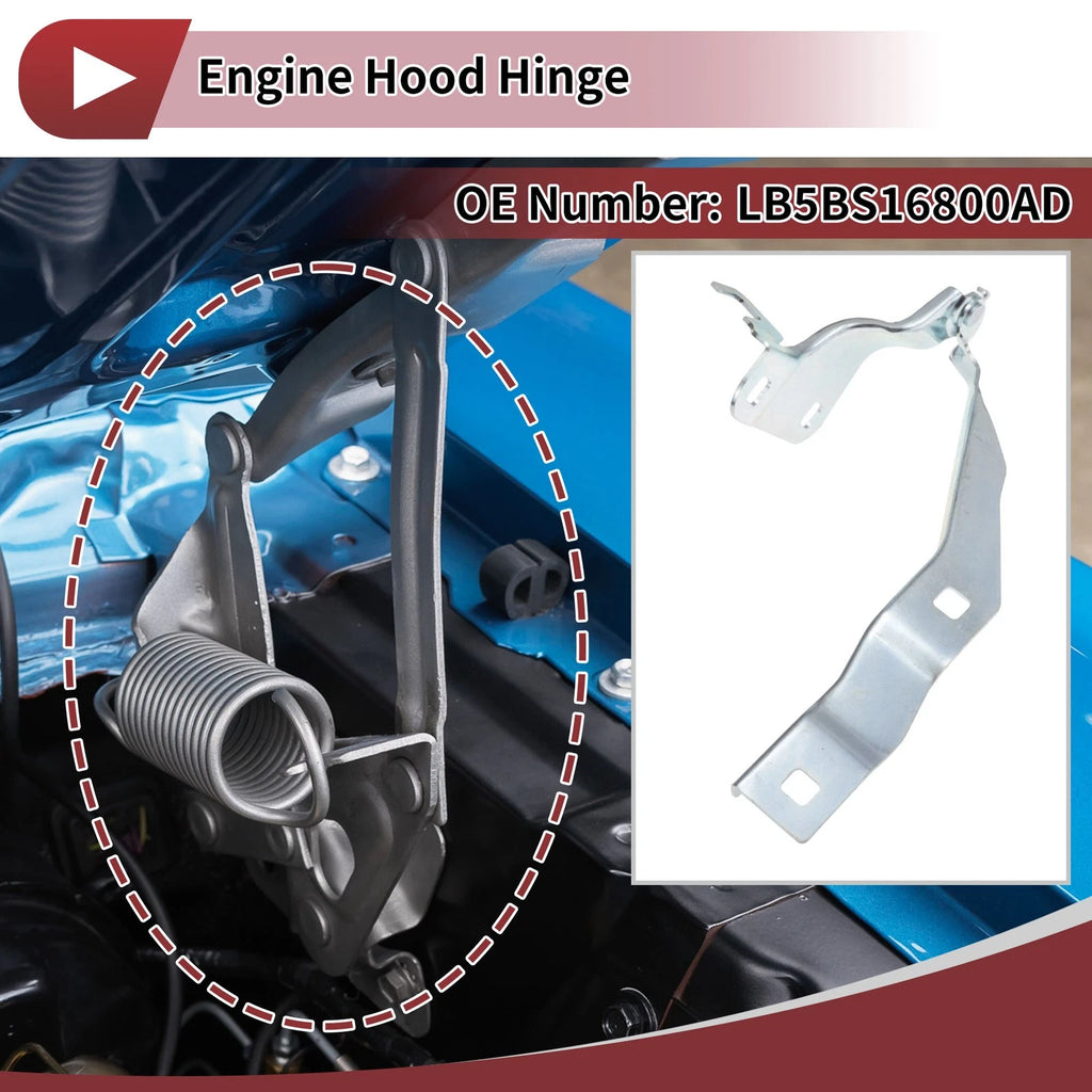 Hood Hinge for Ford Explorer (2020–2023) Right Side, 1 pcs