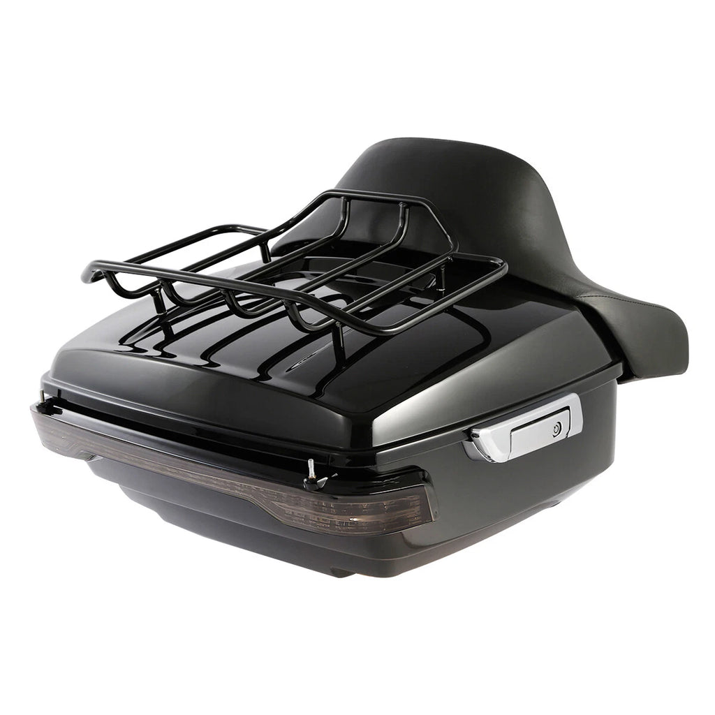 LED Backrest Pad Rack for Harley Touring Road Glide (2014–2026)
