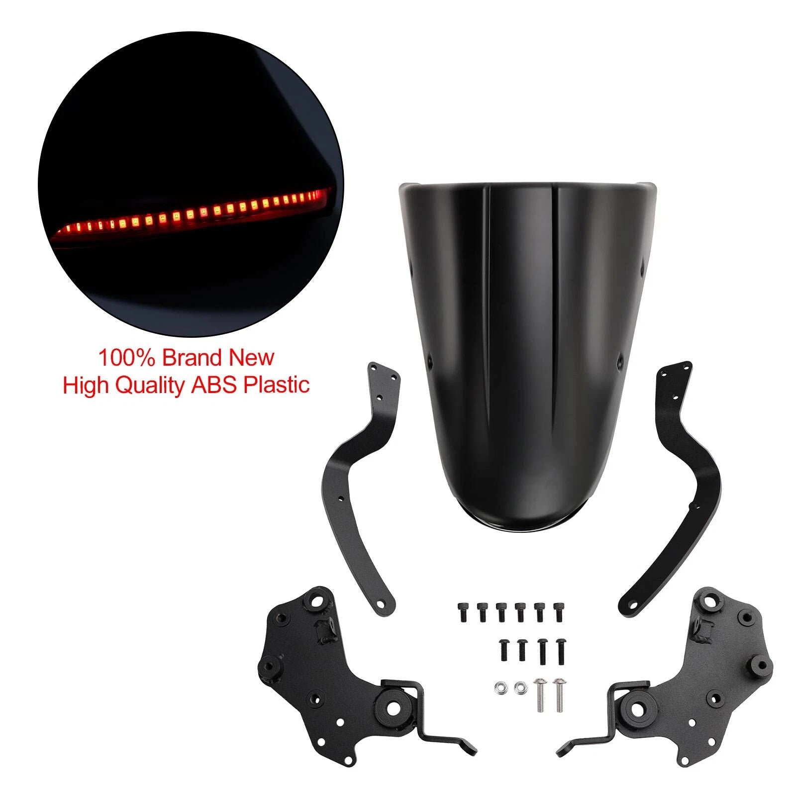 LED Rear Fender Mudguard Fairing for Honda Rebel CMX 300 500 (2017–2025)