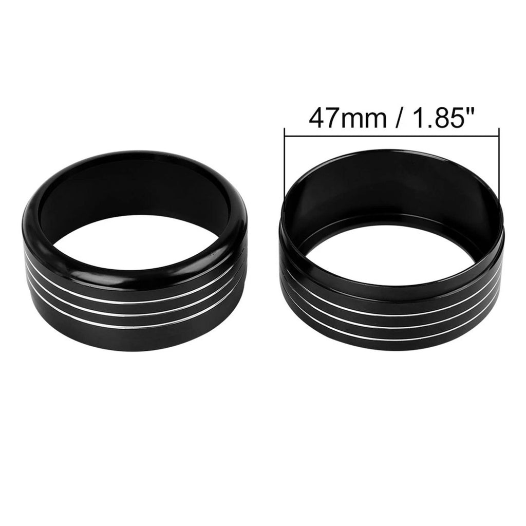 3 Pcs AC Climate Control Knob Cover for Subaru Impreza WRX STI (2008–2014)