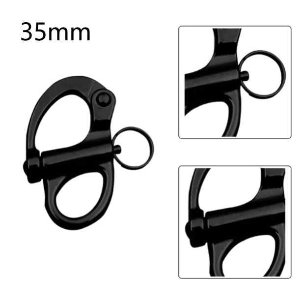 316 SS shackle for boat deck (Marine-grade, electrolytic polished)