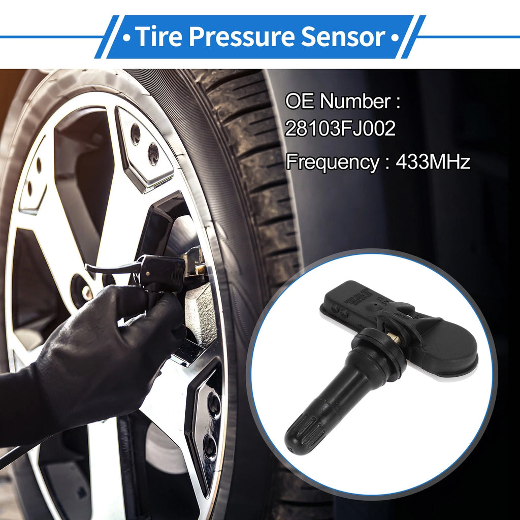 TPMS Tire Pressure Sensor 433MHz Replacement for Subaru XV (2014–2017)