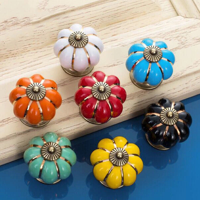 Cabinet Knob for Kitchen Cupboard Drawer Pull Door Handle (Ceramic)