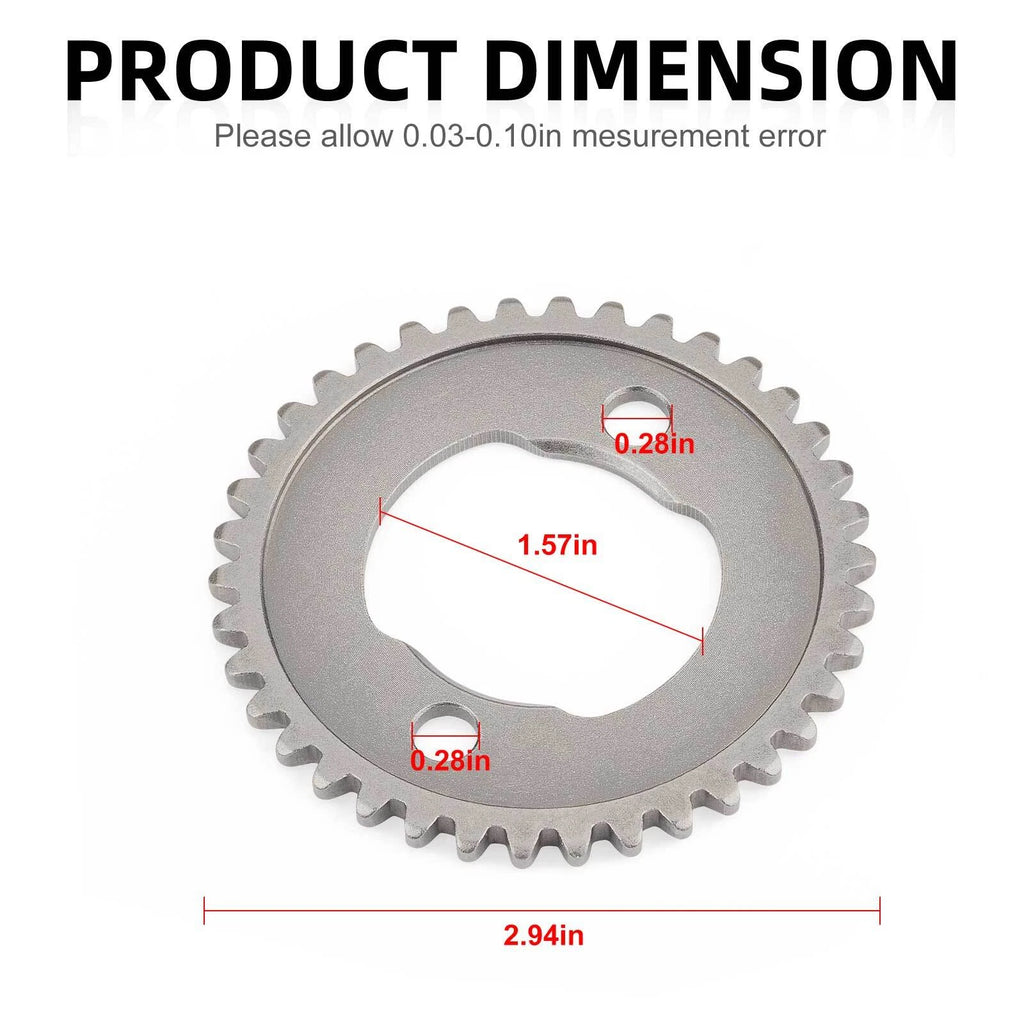 38T Cam Shaft Sprocket for Honda Fourtrax 300 TRX300 TRX300FW (1988–2000)