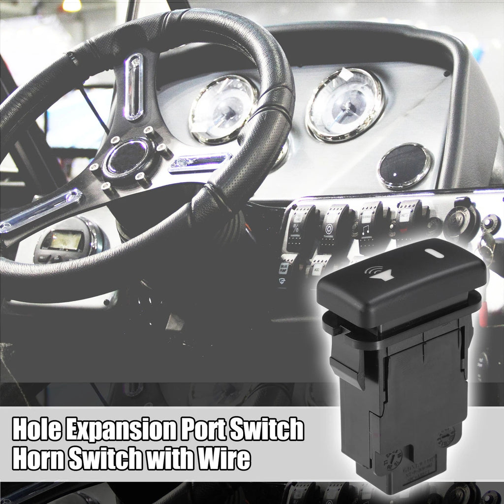 Horn Switch Hole Expansion Port Replacement for Toyota Alphard (2005–2015)