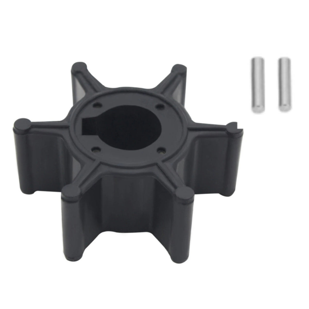 Water Pump Impeller with Pin for Yamaha 2.5hp 4-Stroke (1999–2005) 6L5-44352-00
