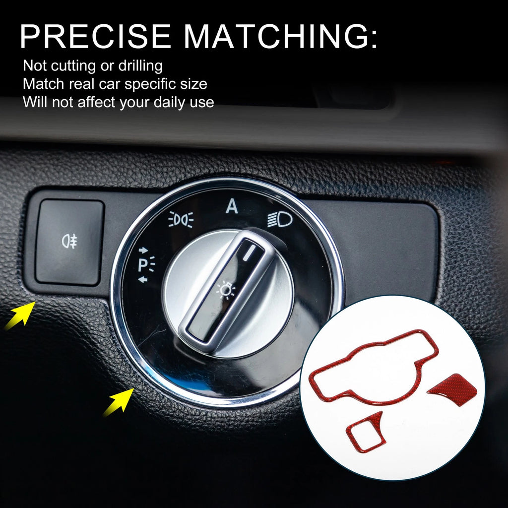 Headlight Switch Cover Replacement for Mercedes-Benz A B C E G Class (2013–2020)