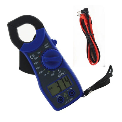 MT87 Portable Digital Clamp Meter for Resistance and Voltage Testing