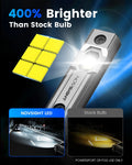 2X Novsight 880 LED Headlight Bulbs for