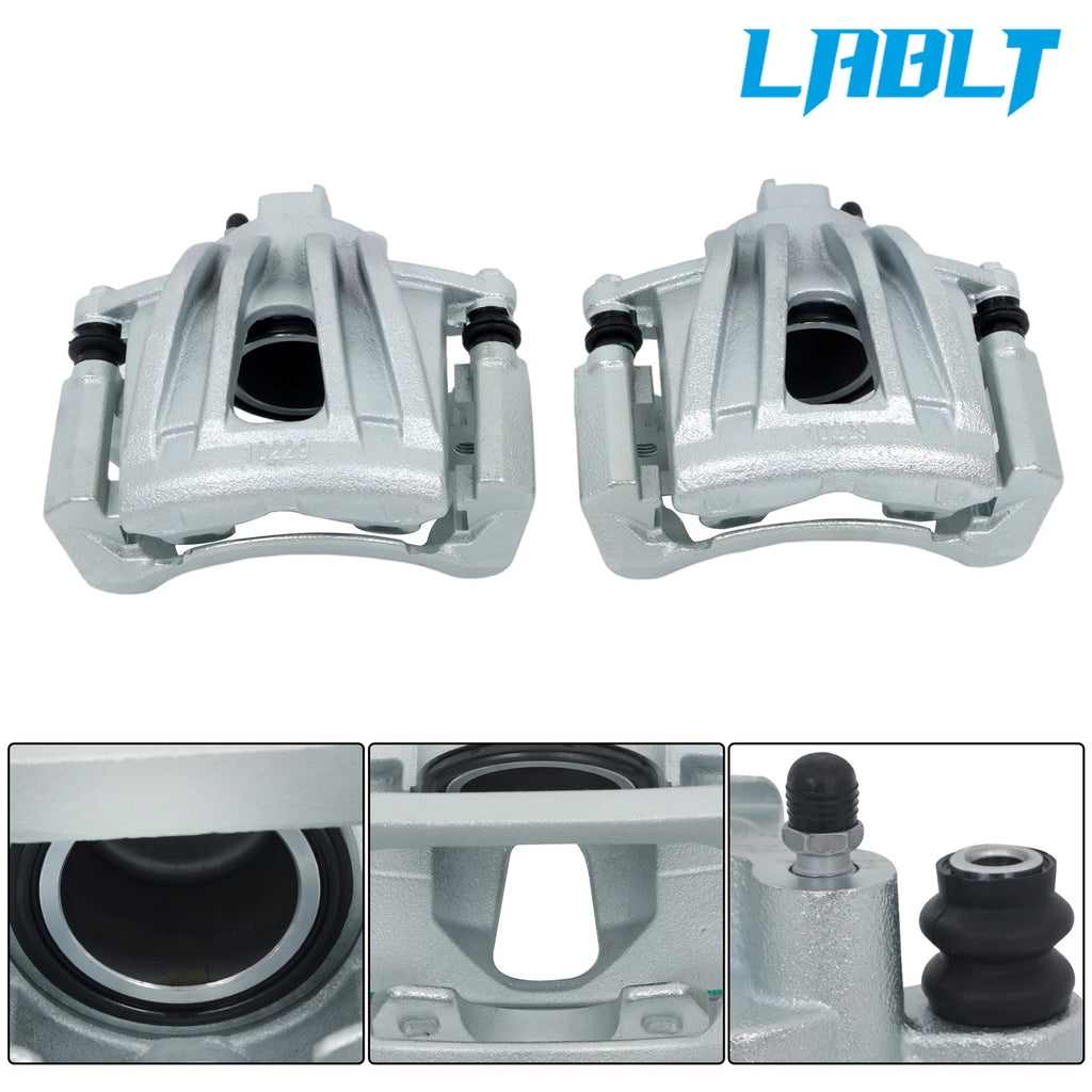 4X Brake Calipers W/ Bracket for Jeep Liberty (2003–2007) LABLT