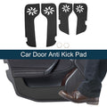 Car Door Anti Kick Pad Protector for Lexus LX570 2009-2014 Black Set