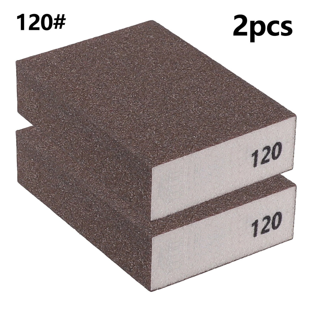 2X Grit 60320 Sanding Sponge Blocks for Walls Woodwork