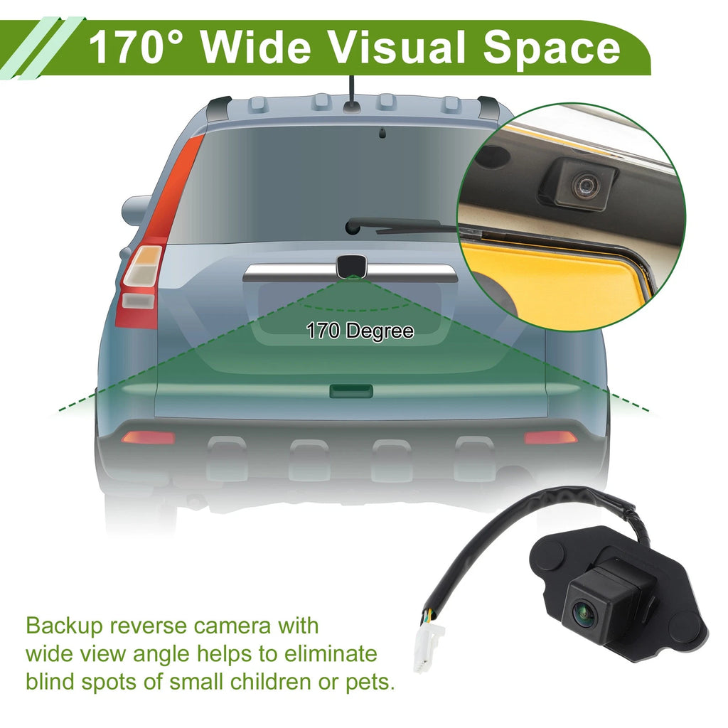 Rear View Backup Camera for Nissan Qashqai (2008–2015)