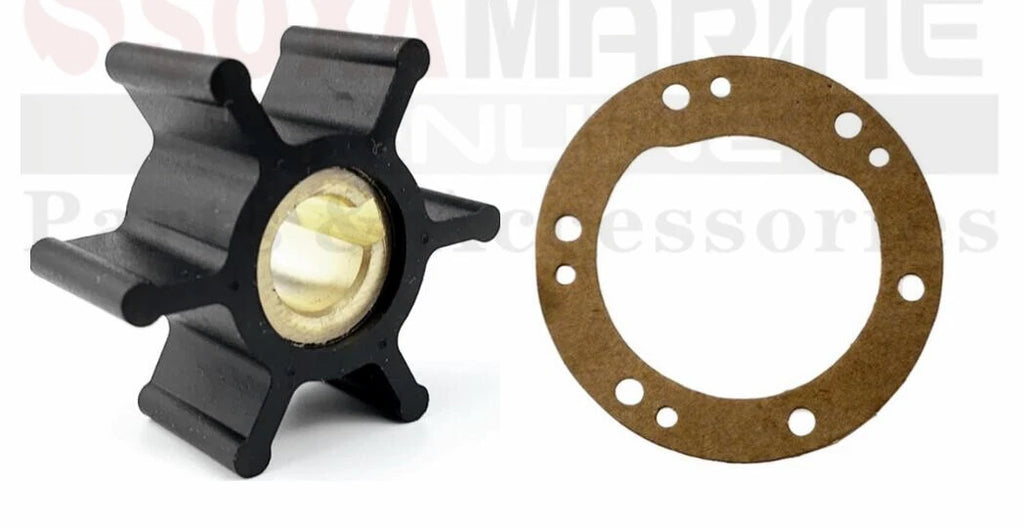 Impeller Kit with Gasket for Yanmar Marine Diesel 3GMF (124223-42092, 18-8950)