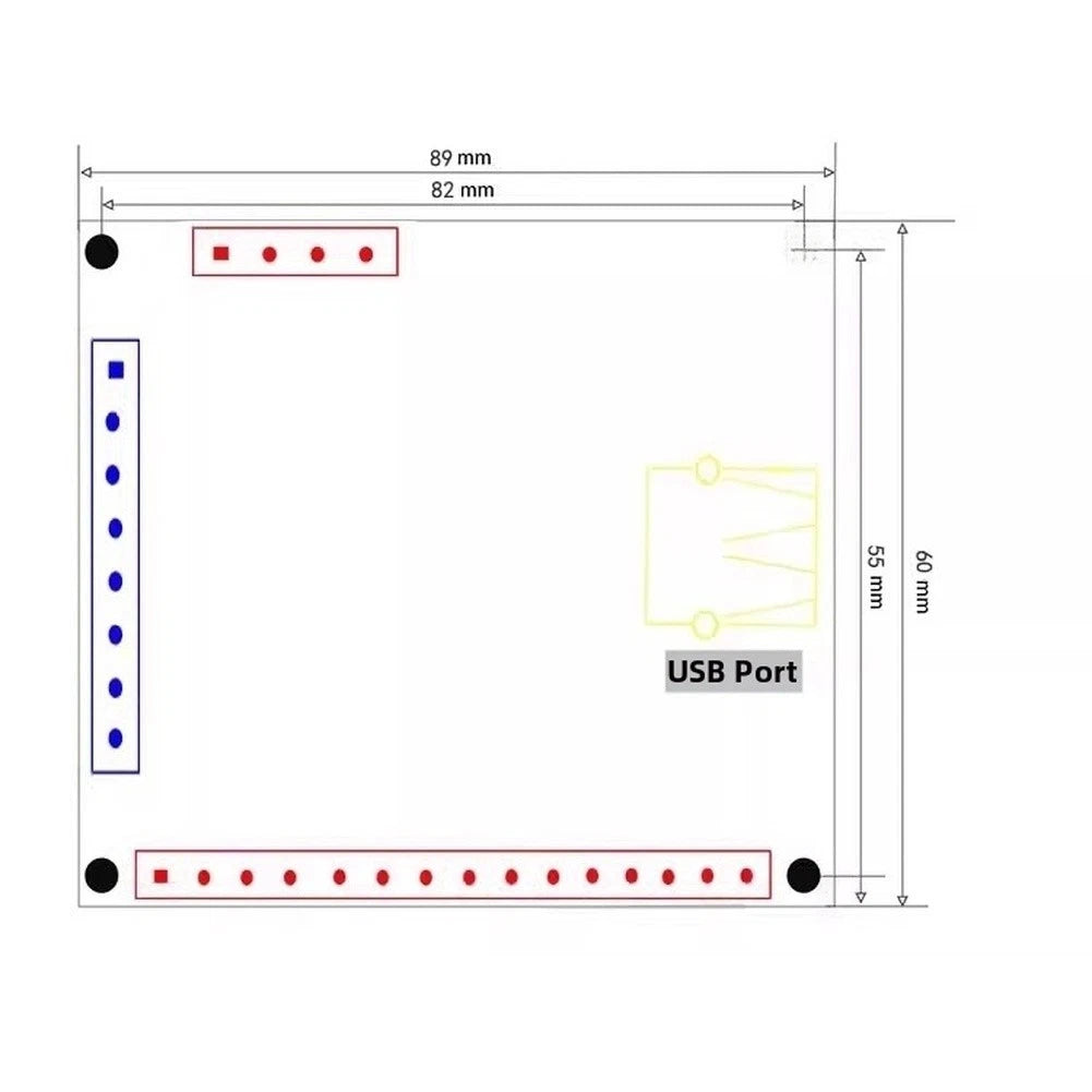 CNC Interface Board for Stepper Motor Position Control
