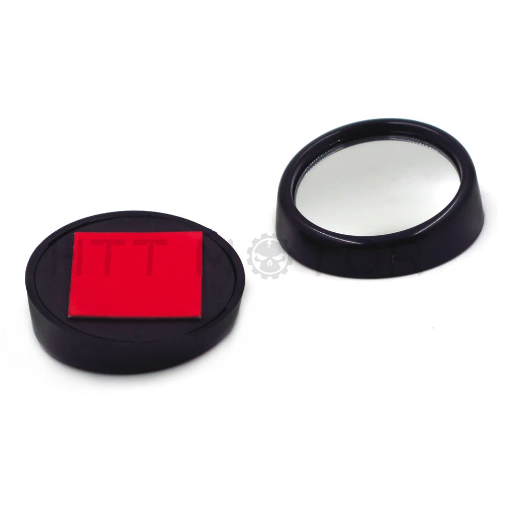 2X 2" Wide Angle Convex Blind Spot Mirrors for Universal Fit