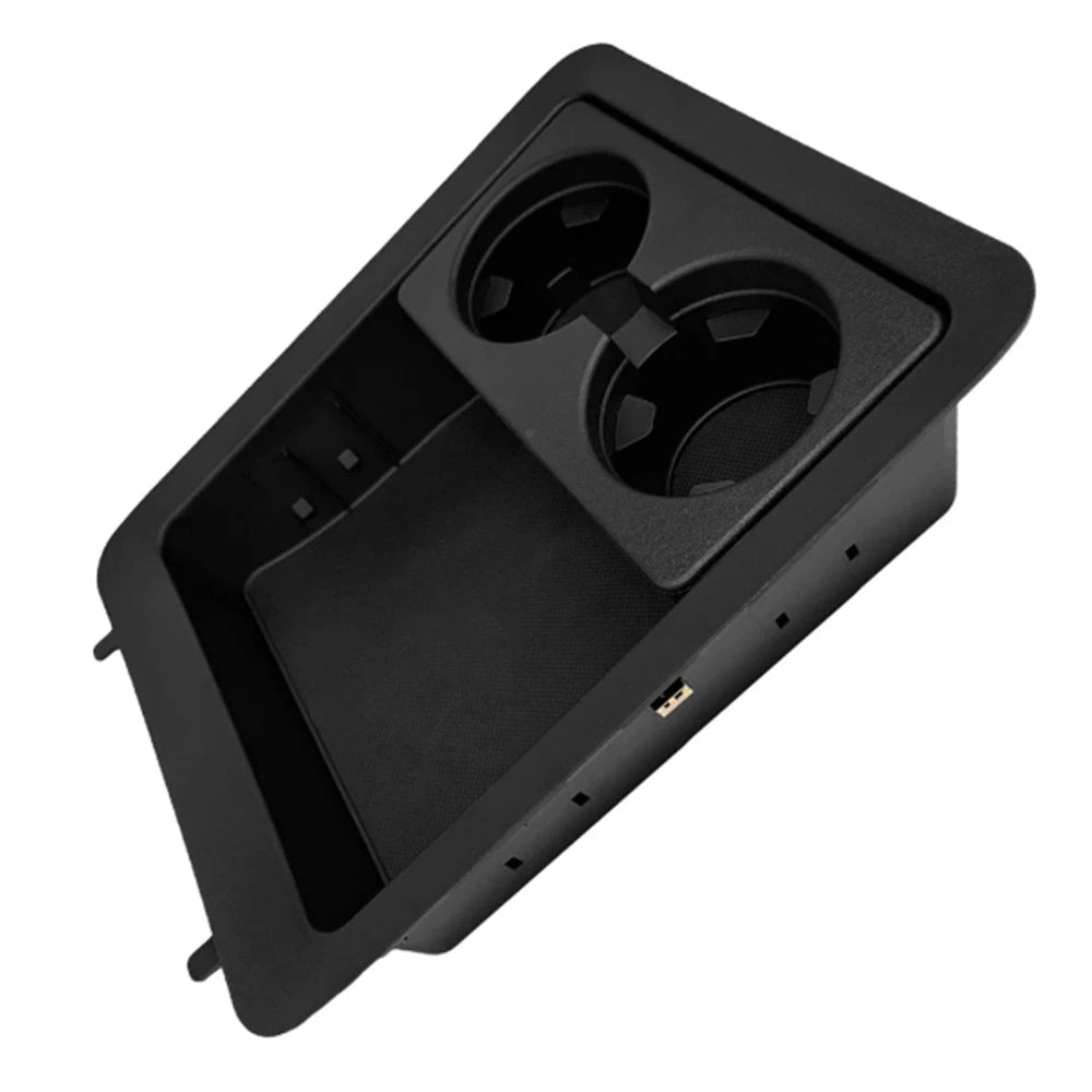 Center Console Cup Holder with Storage Container Tray for Chevrolet Silverado (2014–2023)