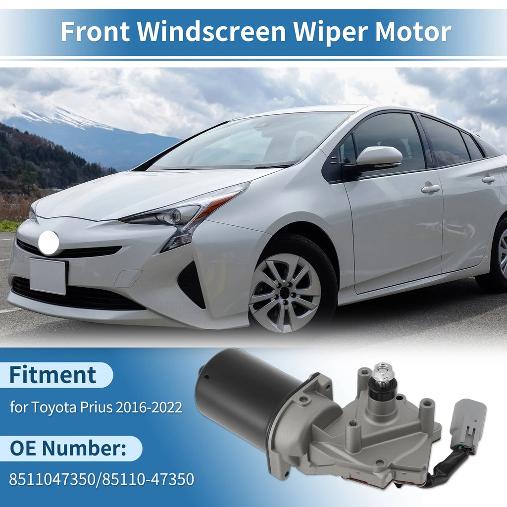 Front Windscreen Wiper Motor Replacement for Toyota Prius (2016–2022) 5 Pin