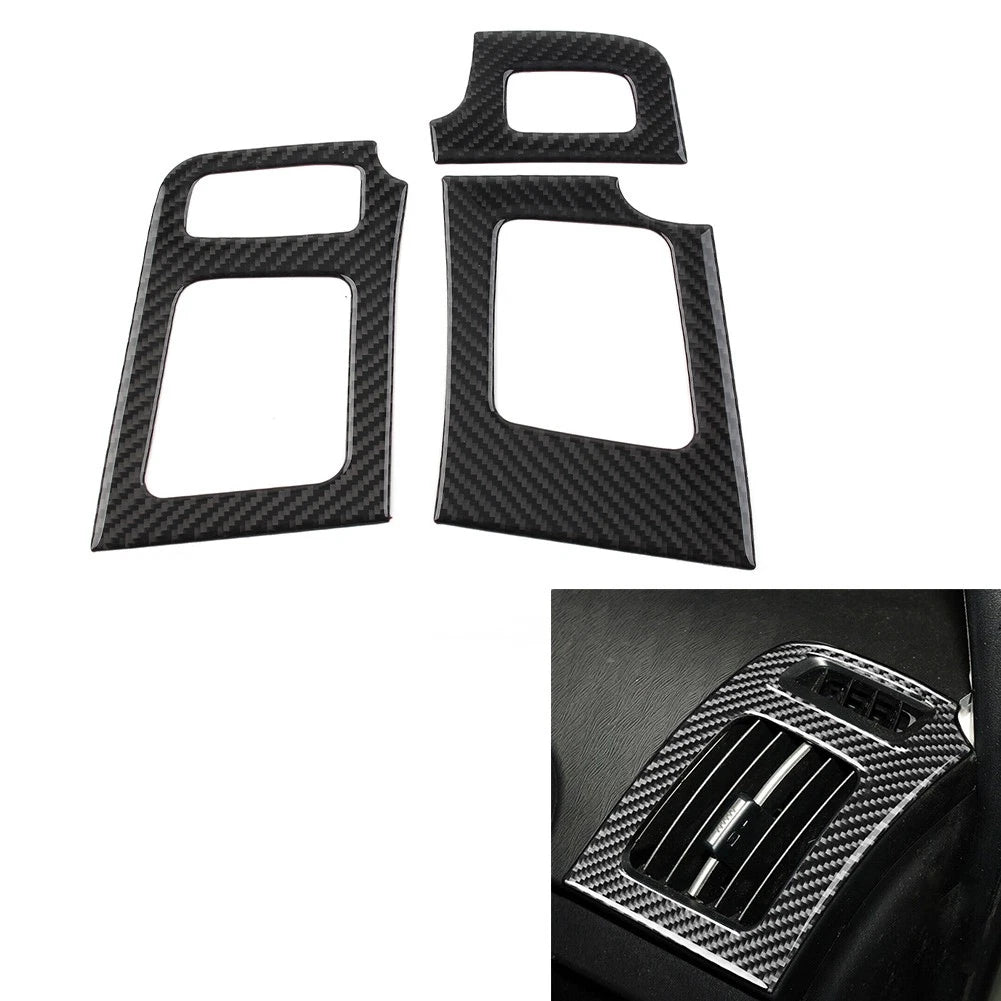 3X Interior Dashboard Air Outlet Vent Cover Trim for Toyota Prius (2012–2015)