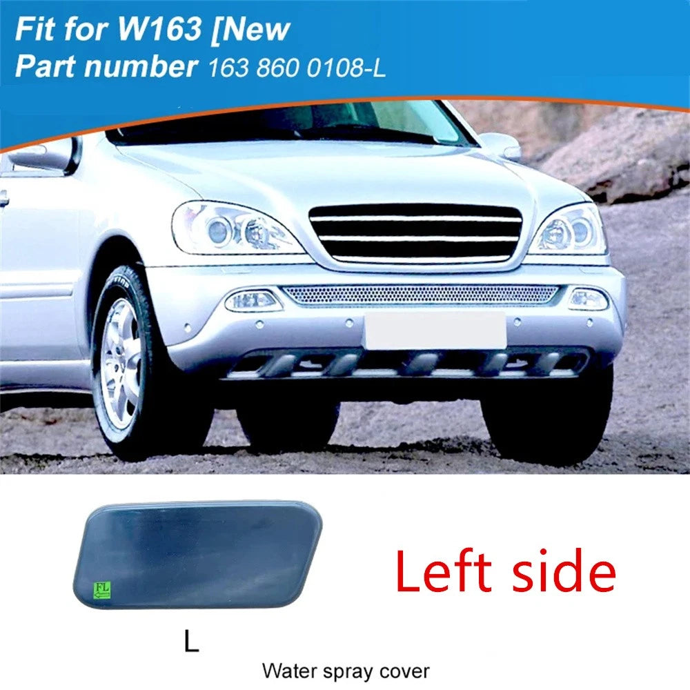 Front Left Headlight Washer Spray Cover for Mercedes-Benz ML320 ML430 (1998–2005)
