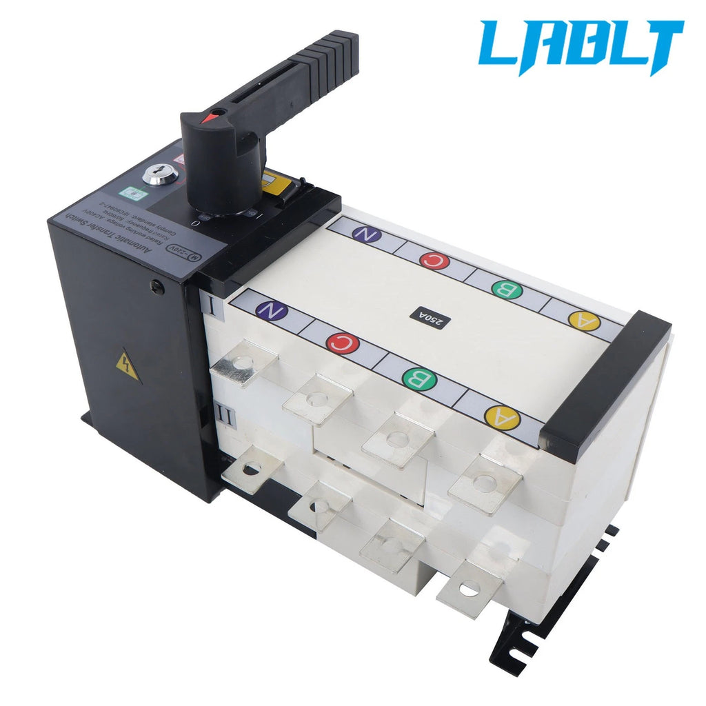 Automatic Transfer Switch 250A for Grid to AC Generator (110V-220V)