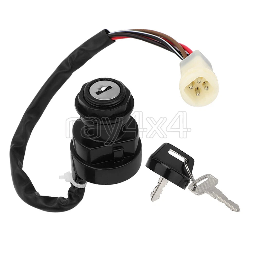 Ignition Key Switch for Yamaha Warrior 350, Big Bear 350, Banshee 350 (1987–1995)