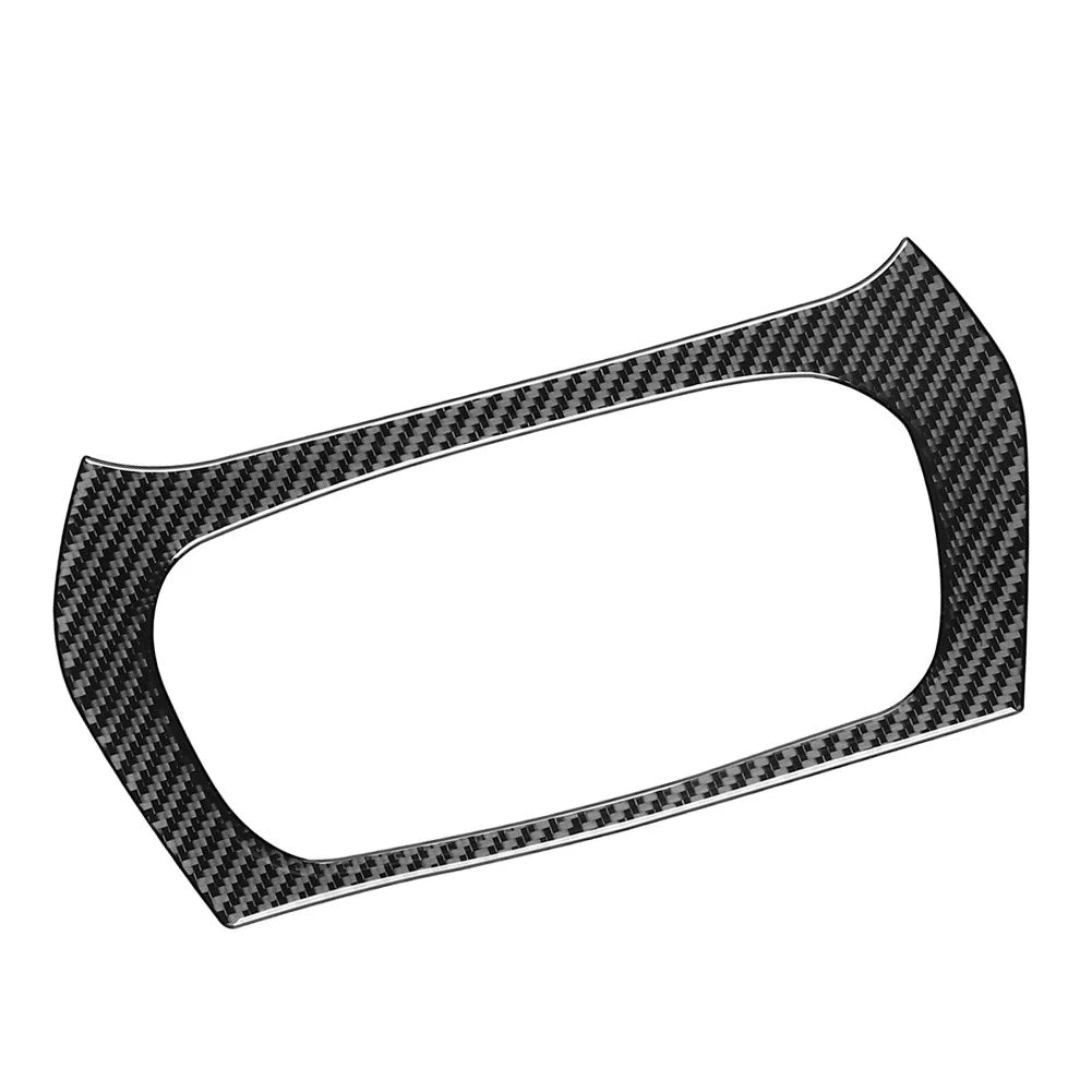 Carbon Multimedia Air Conditioning Panel Cover Trim for Jeep Cherokee (2014–2023)