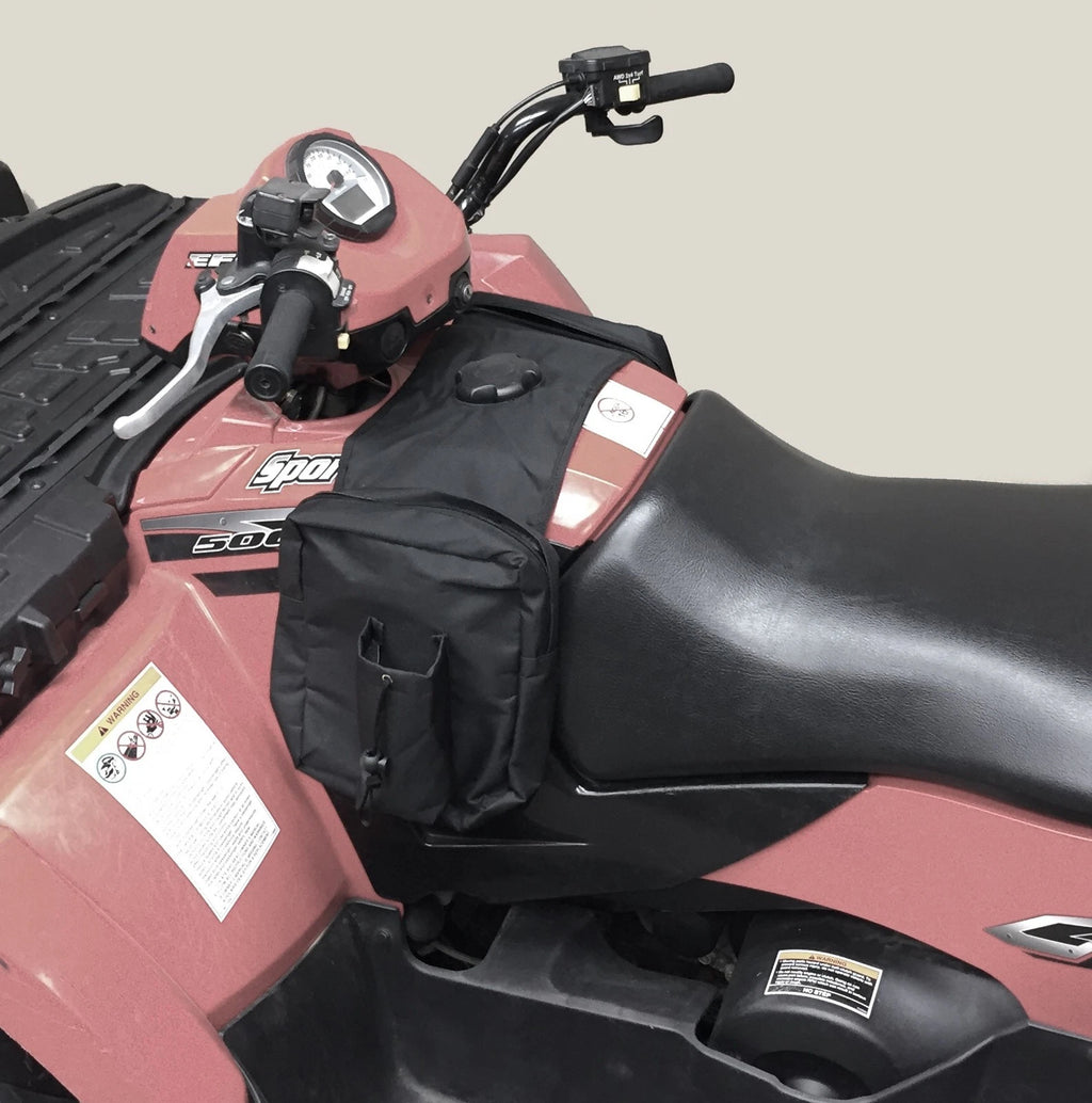 Padded Cargo Storage Saddle Bag for ATV UTV Motorcycle (2010–2023)