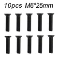 10pcs Drill Chuck Shank Adapter M5x25mm/M6x25mm for Universal Use