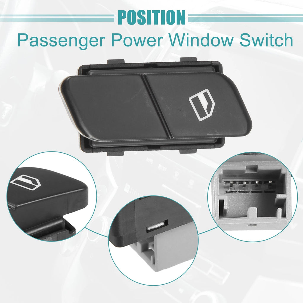 6Q0959855 Passenger Power Window Switch for VW Fox Hatchback (2003–2014)