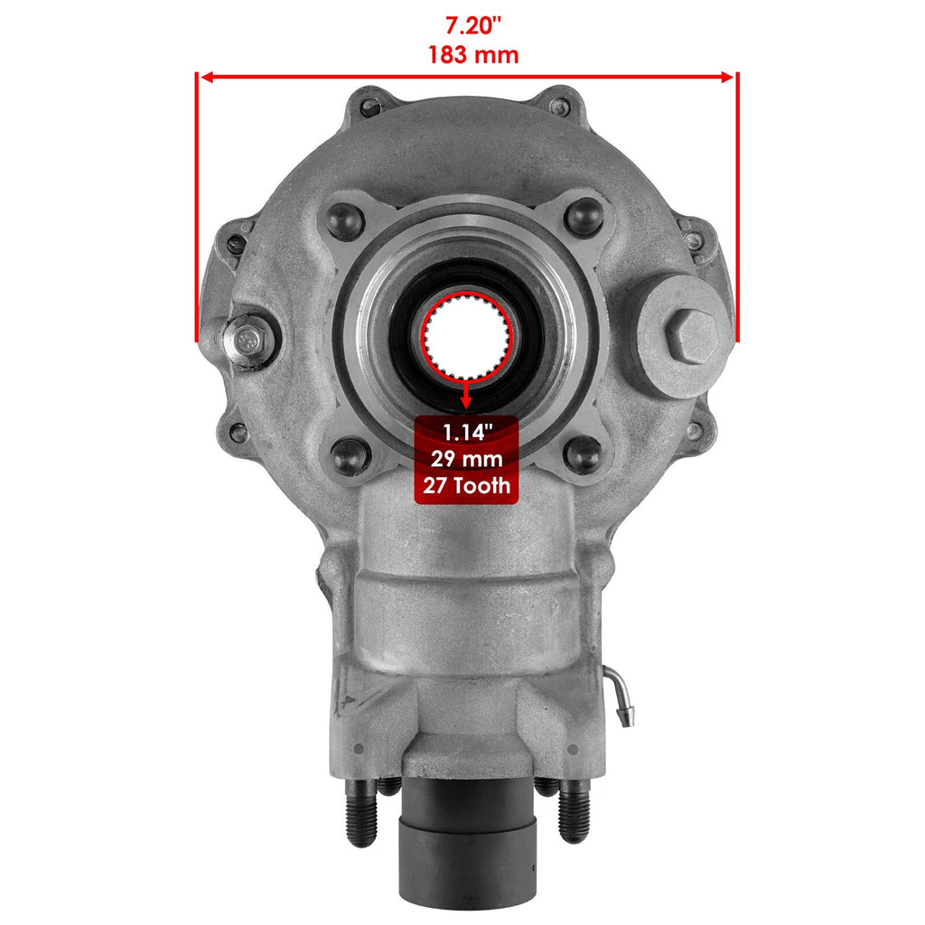 Complete Rear Differential Replacement for Honda Fourtrax Foreman TRX500TM (2005–2006)