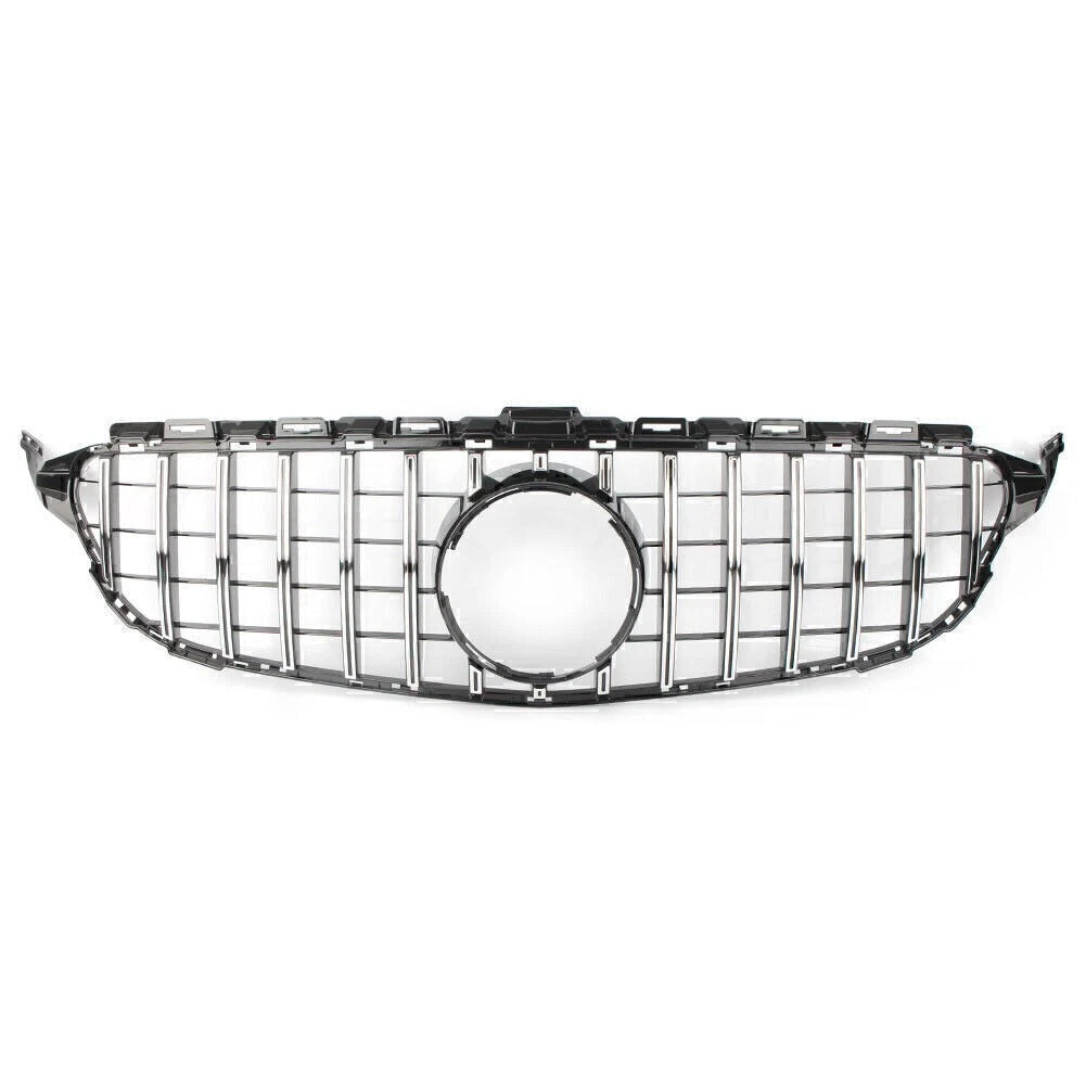 Honeycombe Style Mesh Front Bumper Grille for Benz C Class W205 (2015–2018)