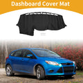 Dashboard Cover for Ford Focus (2012–2018) Black Anti-Slip