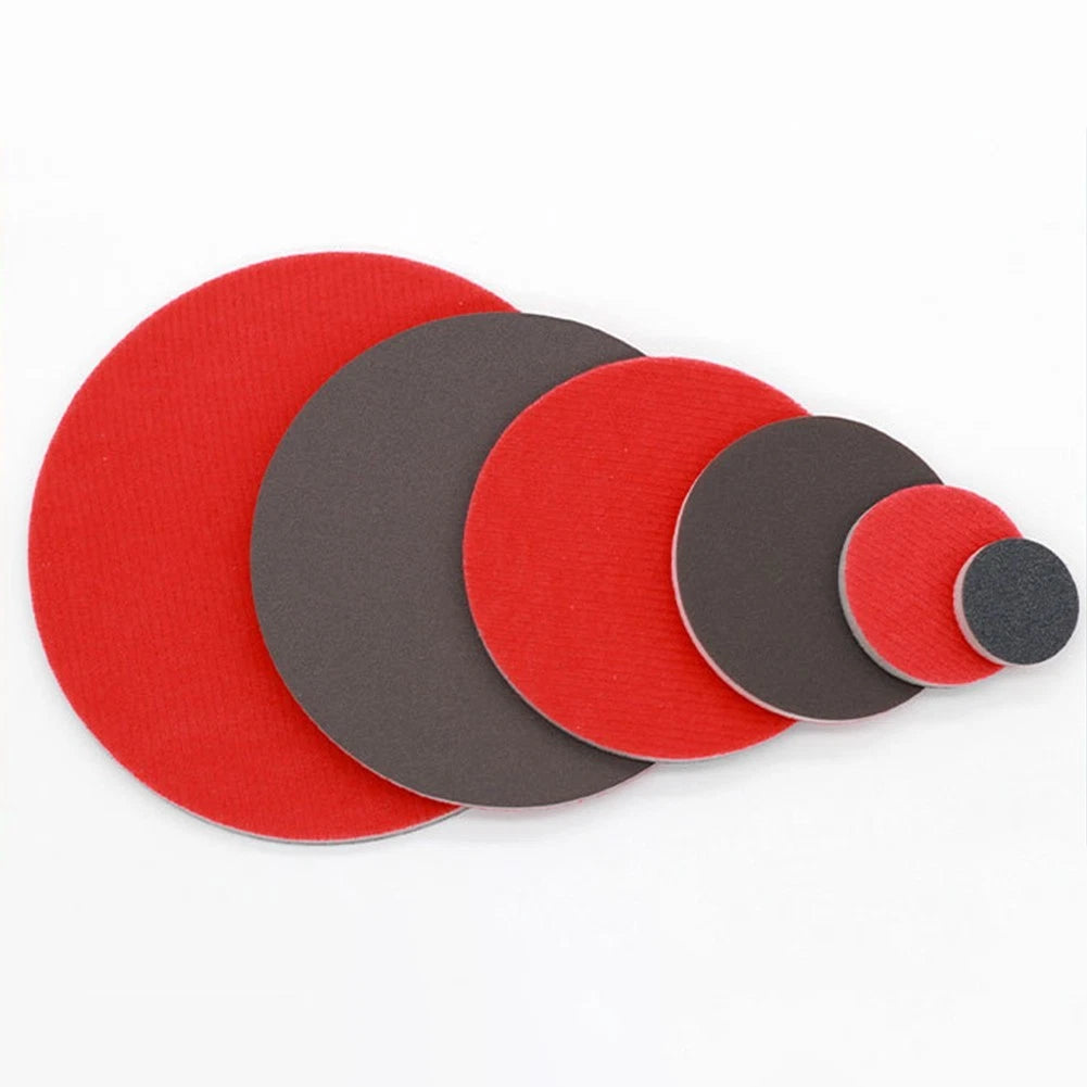5 Inch Round Flocked Sandpaper Discs for Curved Surfaces