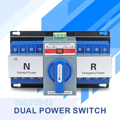 Transfer Switch for Generator 63A 220V (CB Micro-break Type)
